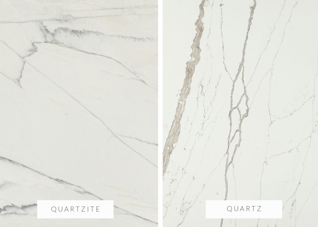Quartzite vs Quartz - Marie Flanigan Interiors