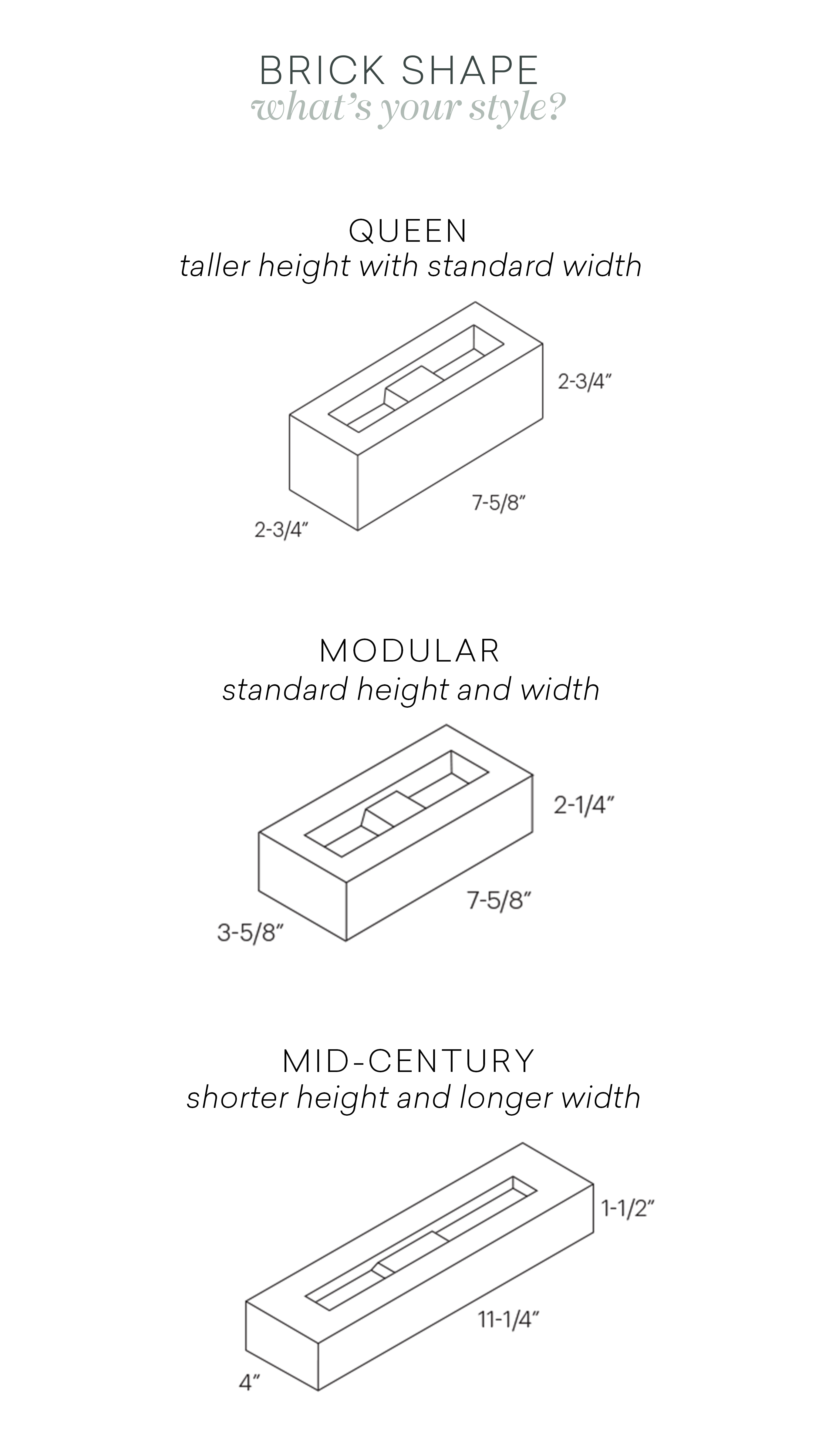 guide of brick exterior