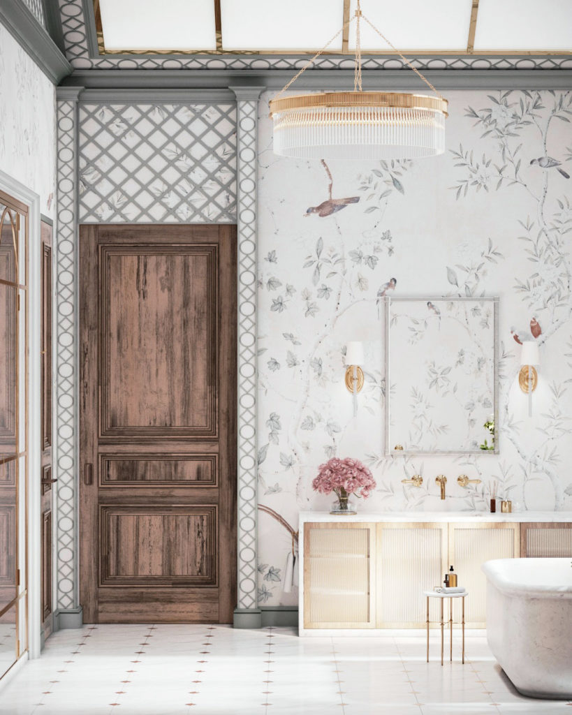Marie Flanigan Interiors - Martha Stewart - Living by Design Showcase - Bathroom